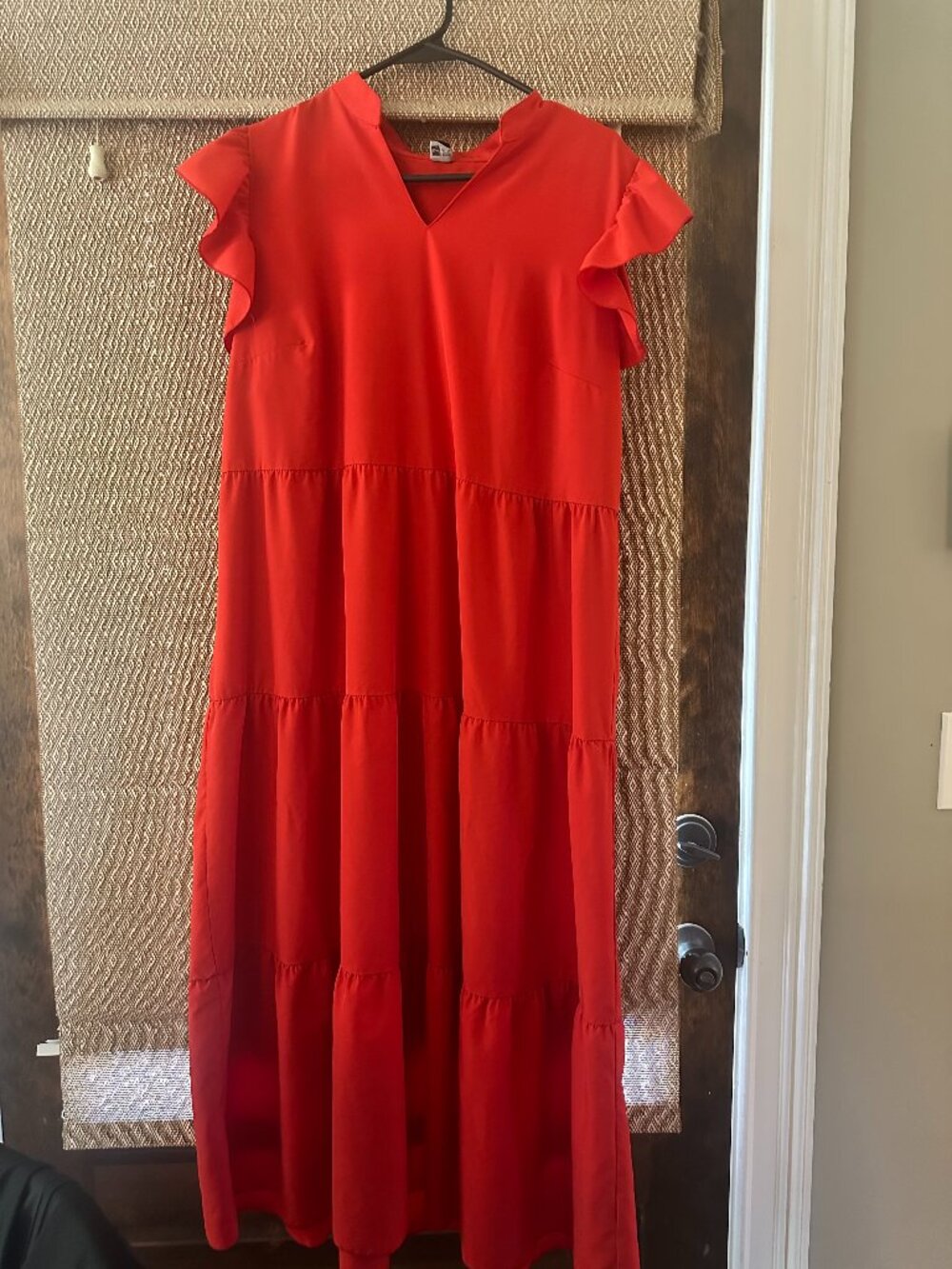 RED SHEIN SUMMER DRESS